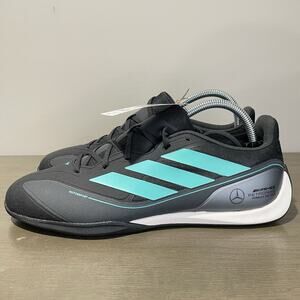 Adidas Mens Size 8.5 Shoes NEW Mercedes-AMG Petronas F1 Feroza Black Gray Mint